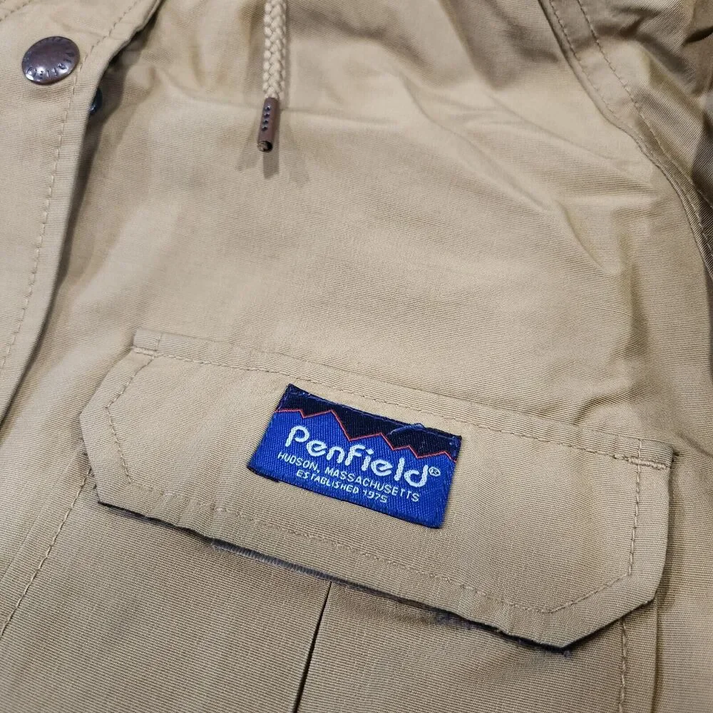 Penfield Womens S Small‎ Hooded Kasson Field Jacket Parka 60/40 Utility Cargo